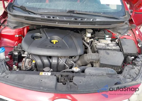 2014 Kia Forte Ex z USA, uszkodzony, nr VIN KNAFX4A80E5076570